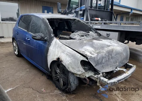 2013 Volkswagen Golf R z USA, uszkodzony, nr VIN WVWPF7AJ8DW014843